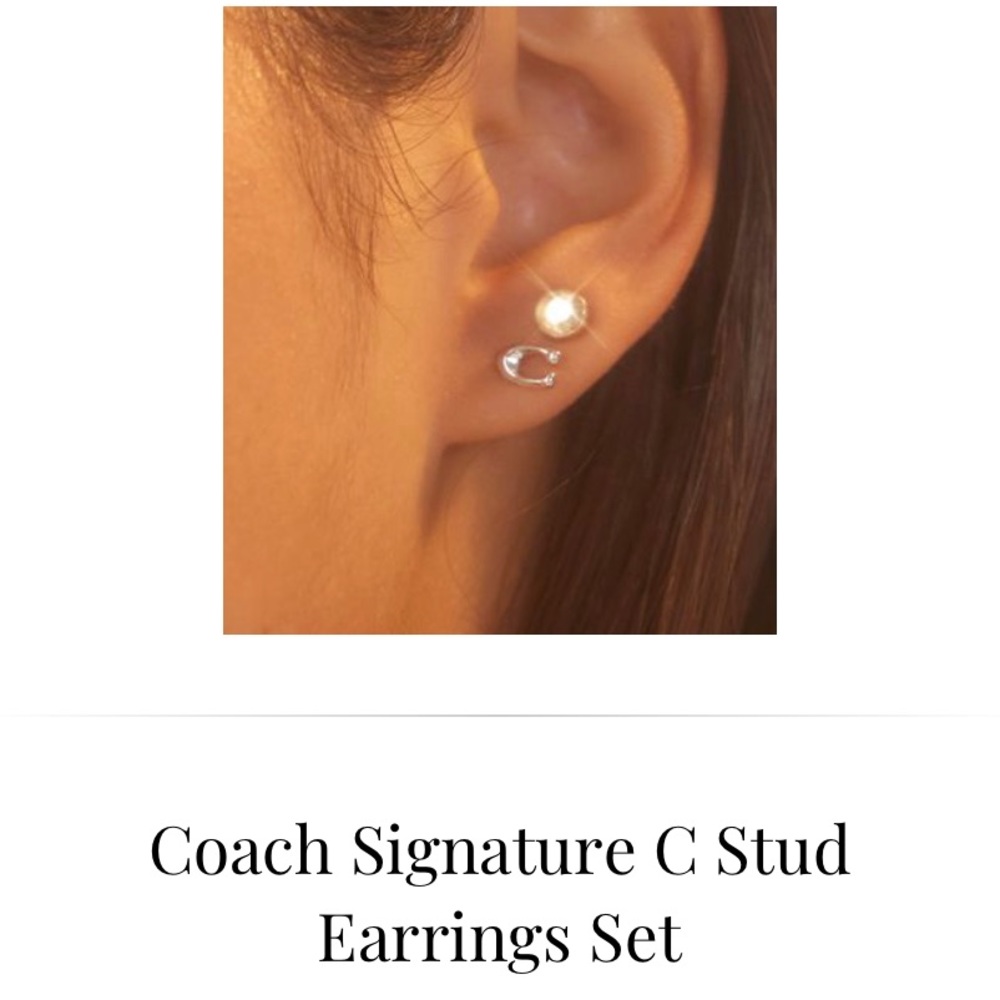 Coach earrings set ▪️